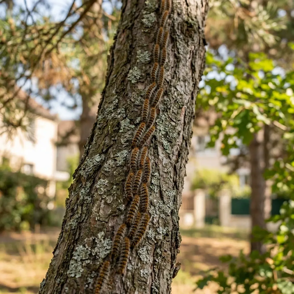 Traitement ciblé contre les chenilles processionnaires