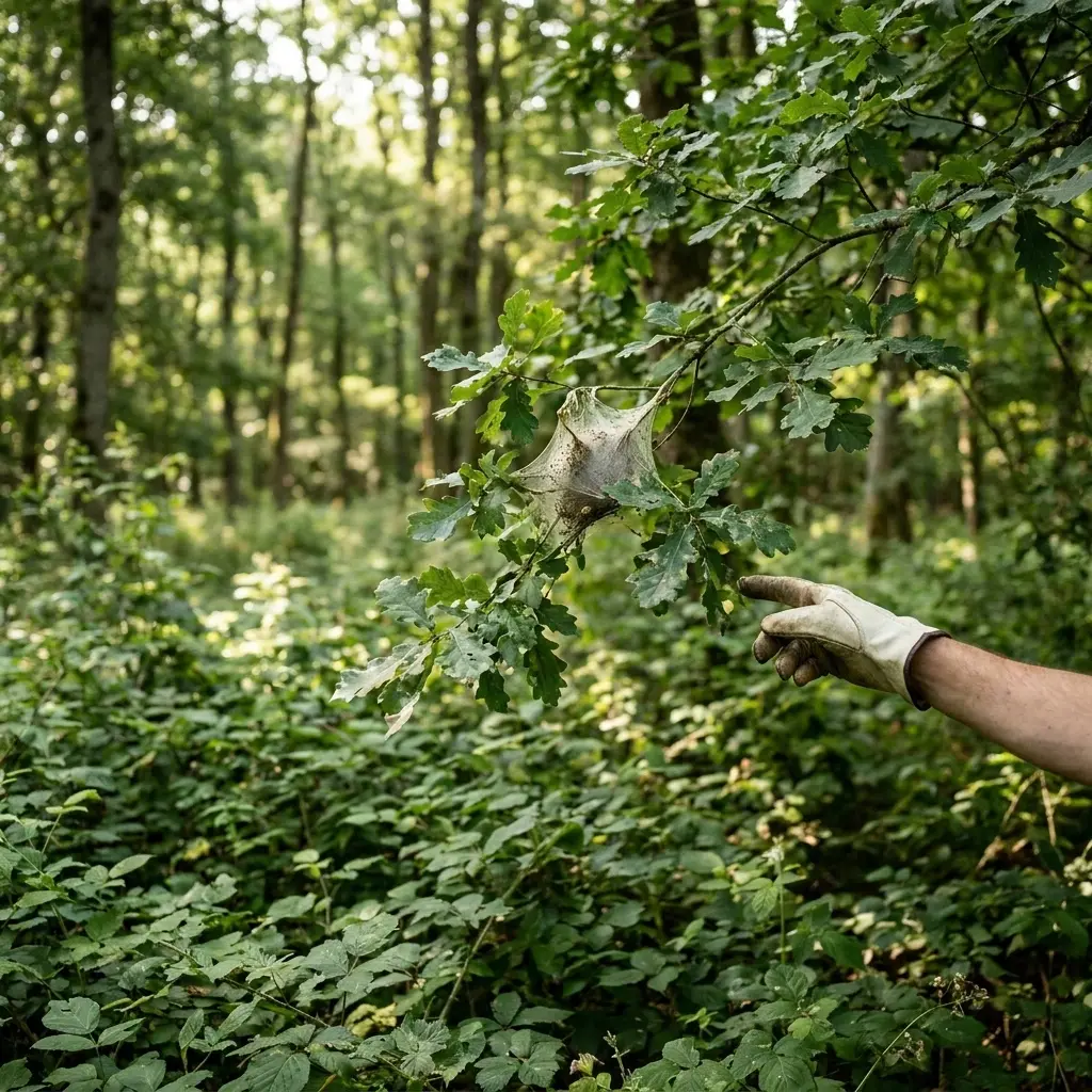 Notre méthode de désinfection contre la chenille processionnaire