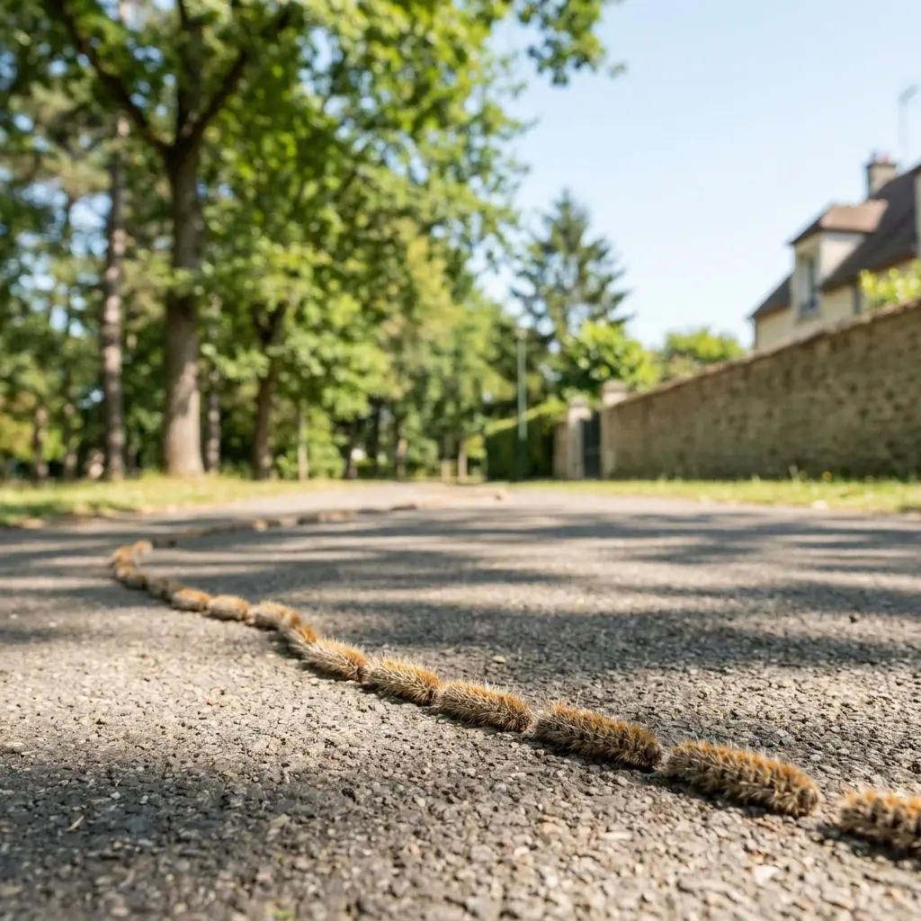 Rassurez‑vous, nous maîtrisons la lutte contre la chenille processionnaire