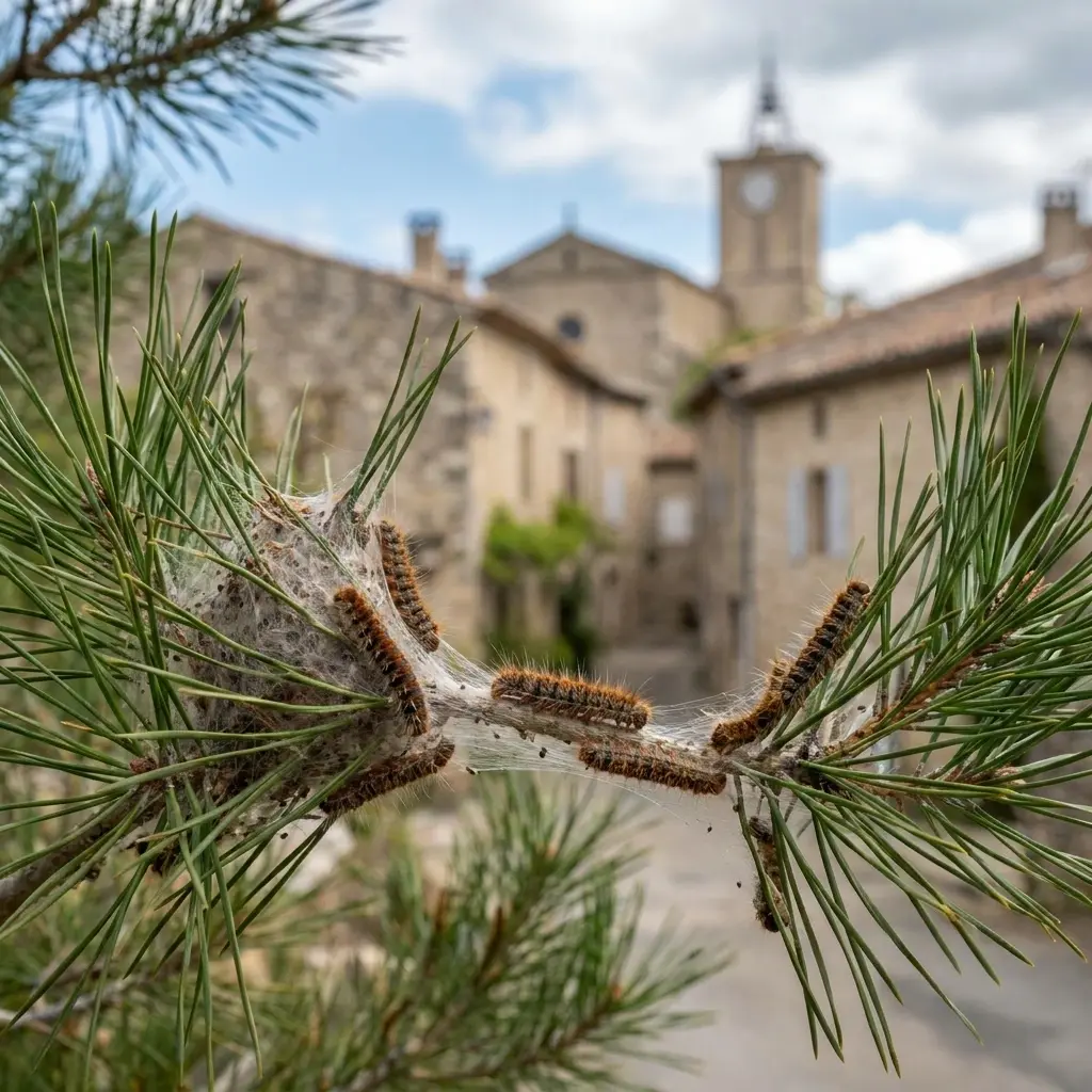Intervention sécurisée et efficace contre la chenille processionnaire à Garges-lès-Gonesse