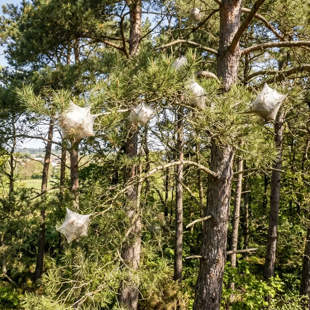 Pourquoi nous choisir à Luzarches pour la chenille processionnaire