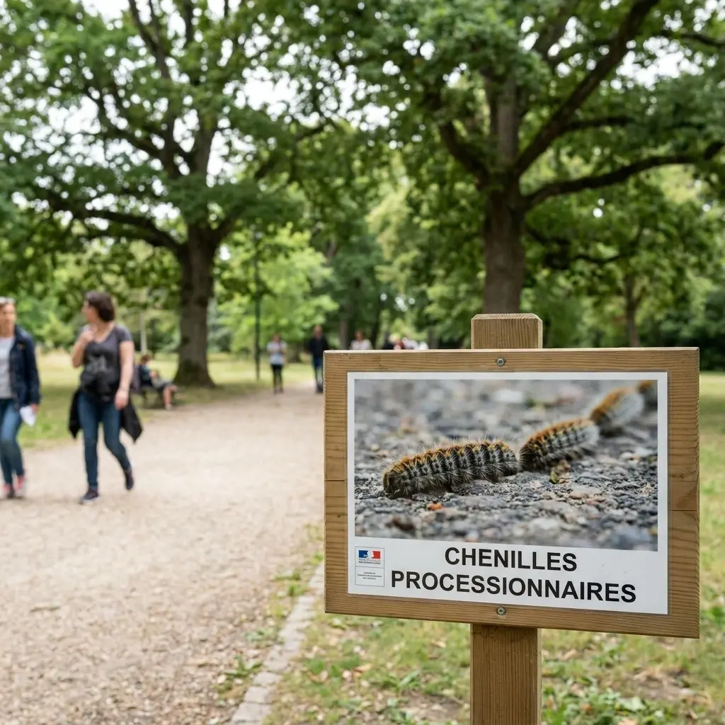 Rassurez votre environnement face à la chenille processionnaire
