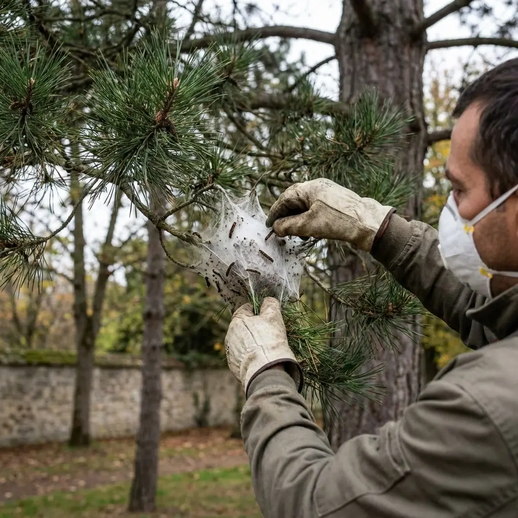 Pourquoi nous choisir à Parmain pour la chenille processionnaire