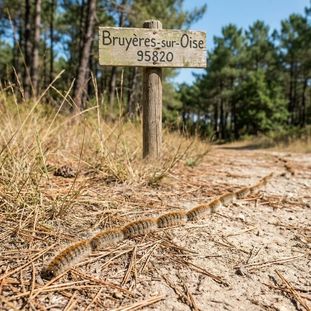 Pourquoi nous choisir à Bruyères-sur-Oise pour la chenille processionnaire