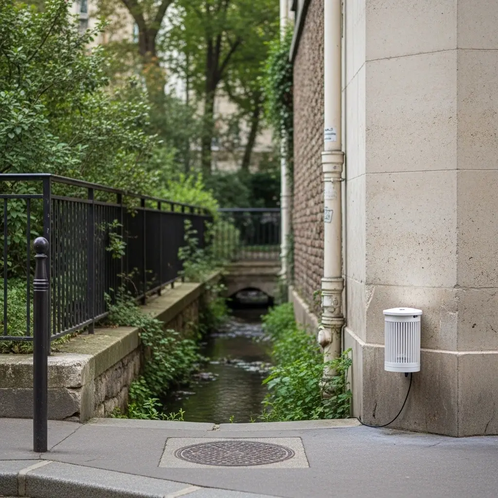 Essaims sur la terrasse