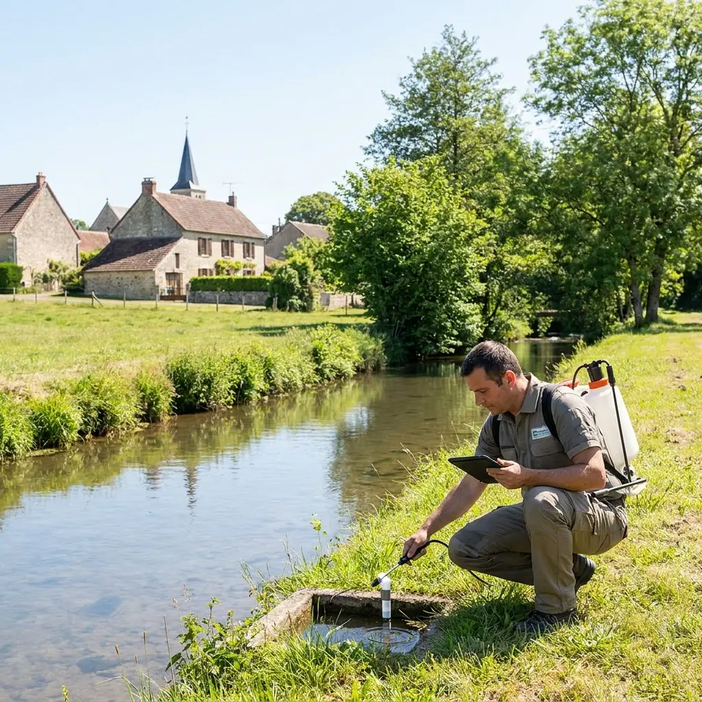 Comment se déroule l'intervention à La Rivière-de-Corps ?