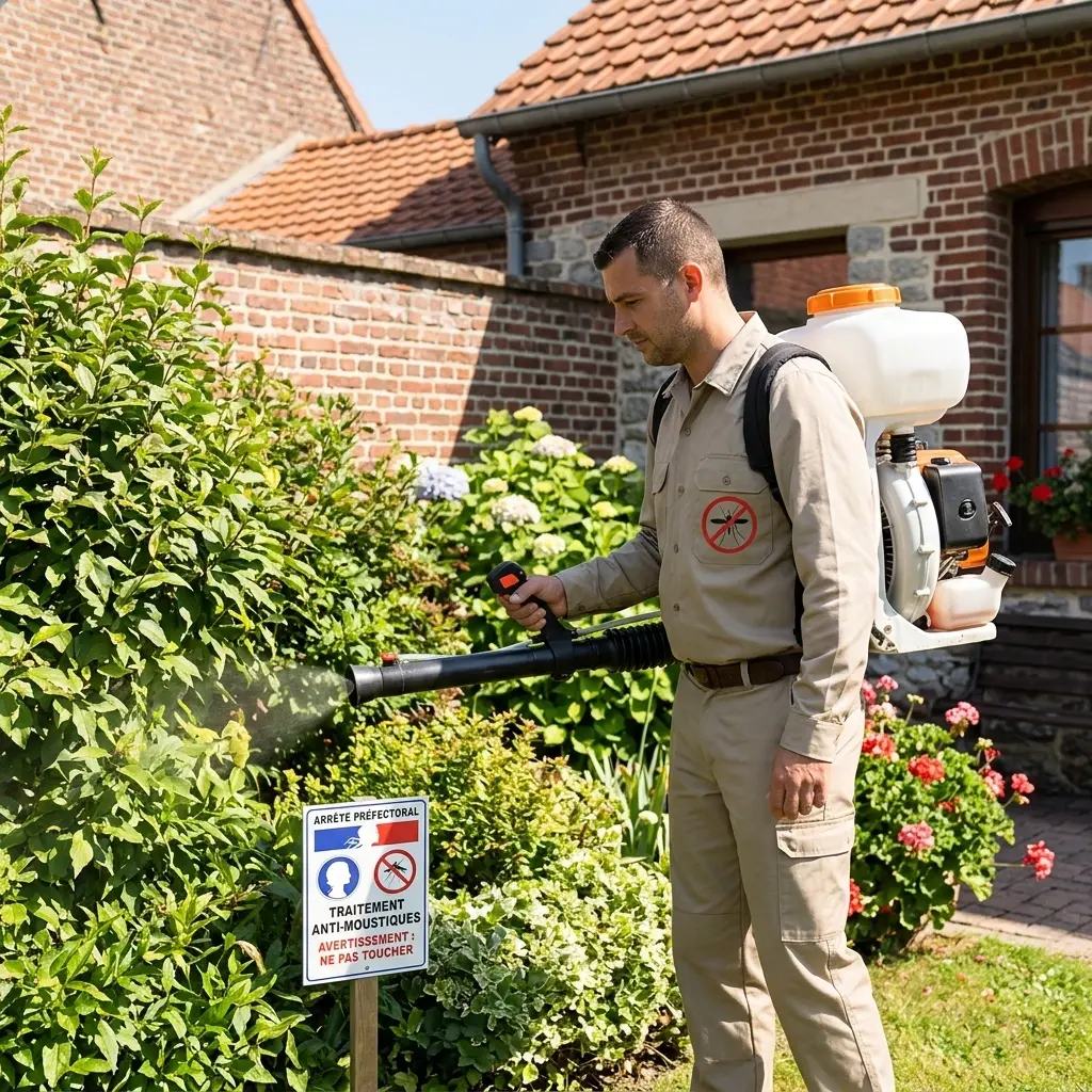 Un traitement de démoustication précis et efficace