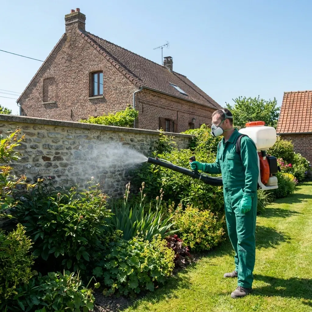 Un traitement professionnel pour éradiquer les nuisibles
