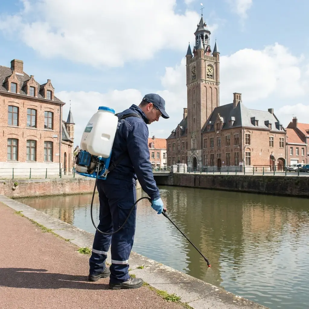 Comment se déroule l'intervention à Bergues ?