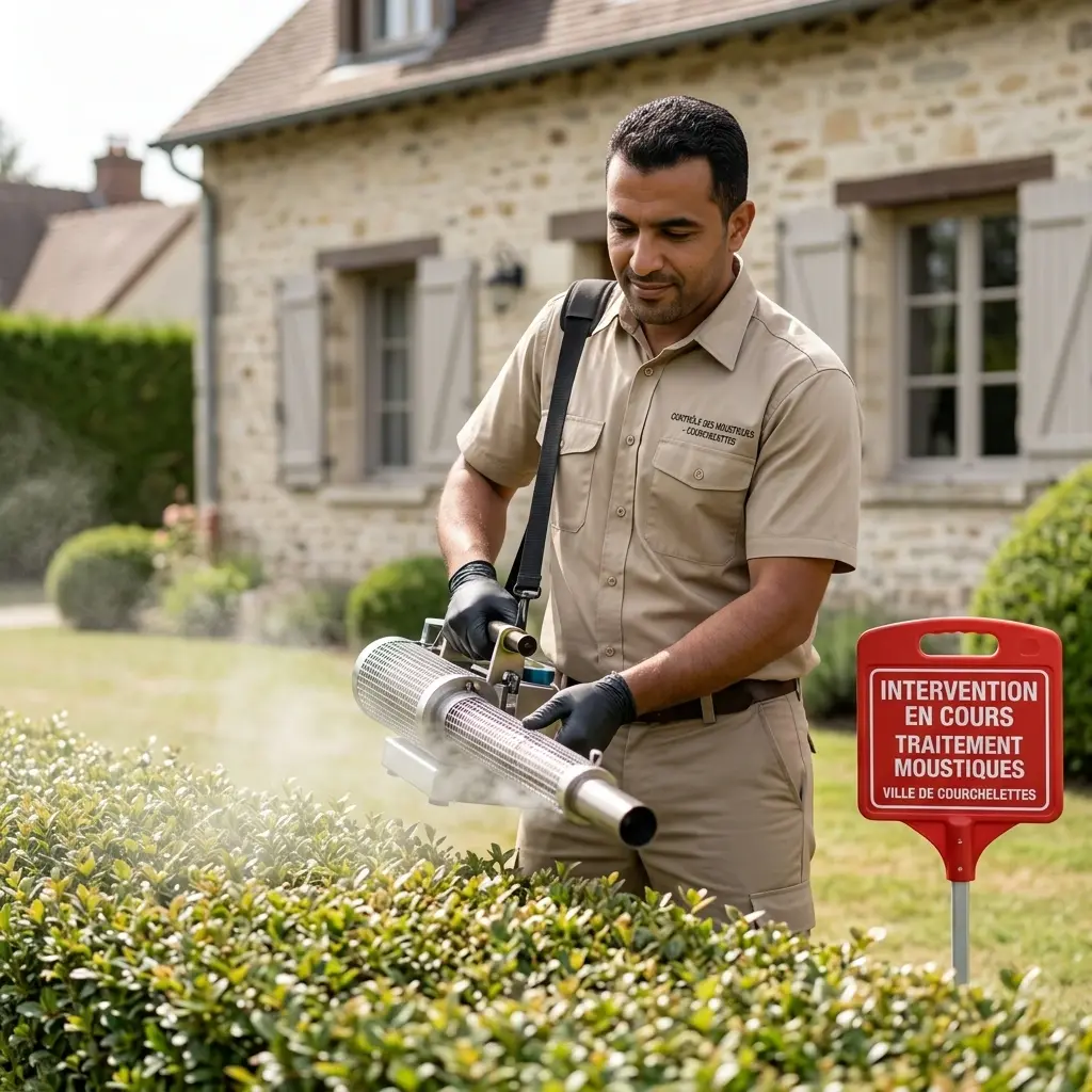 Comment se déroule l'intervention à Courchelettes ?