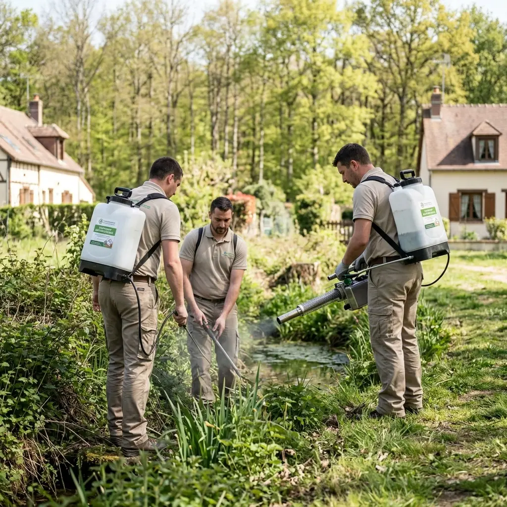 Comment se déroule l'intervention à Coye-la-Forêt ?