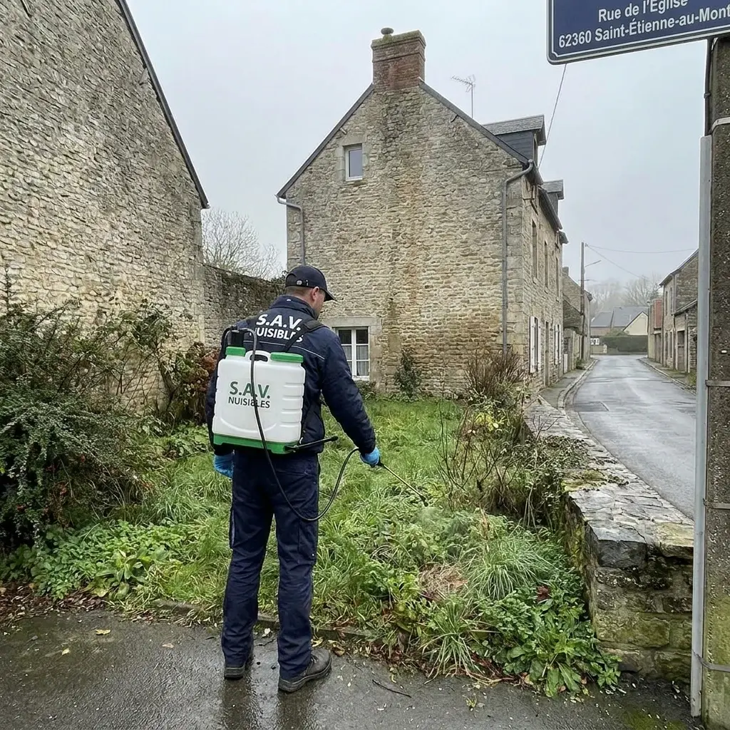 Un traitement professionnel pour éradiquer les nuisibles