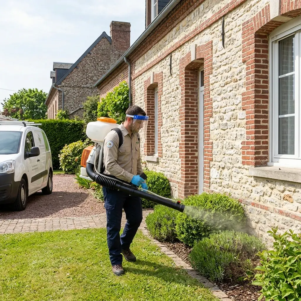 Traitement professionnel et ciblé contre les nuisibles