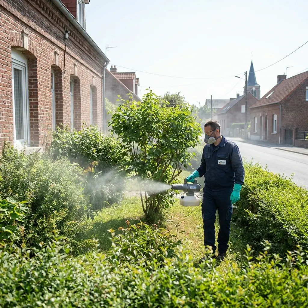 Comment se déroule l'intervention de démoustication à Leforest ?
