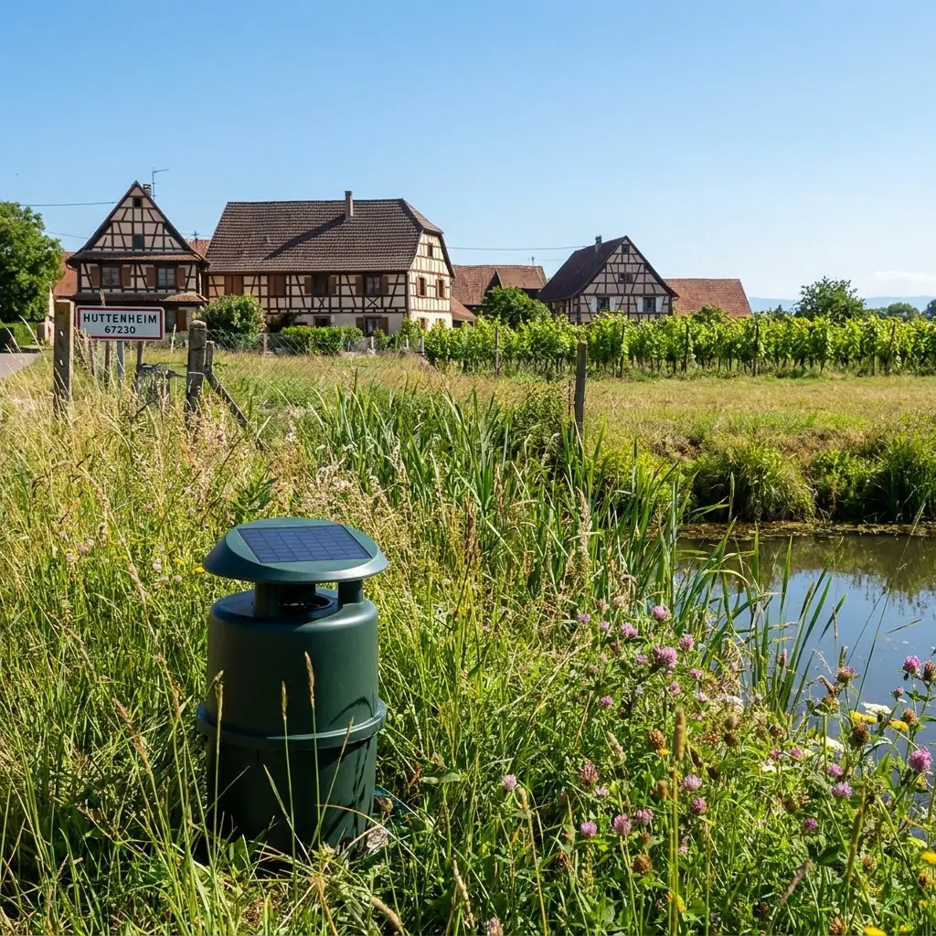 Notre méthode de démoustication à Huttenheim