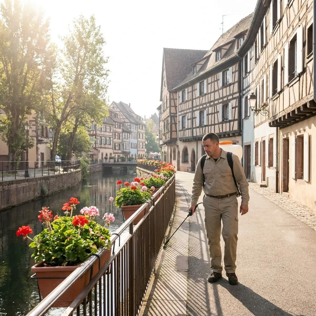 Comment se déroule l'intervention à Colmar ?