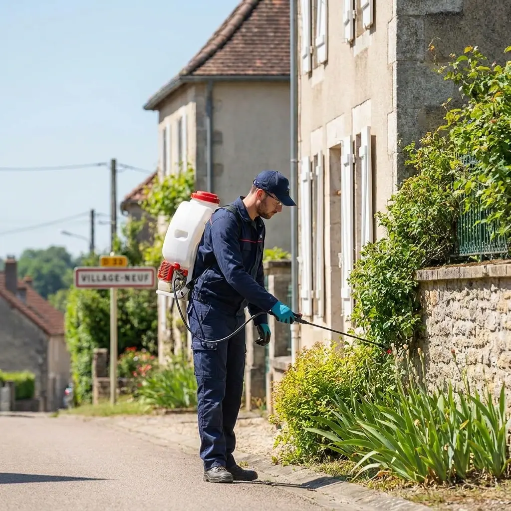Comment se déroule l'intervention à Village-Neuf ?