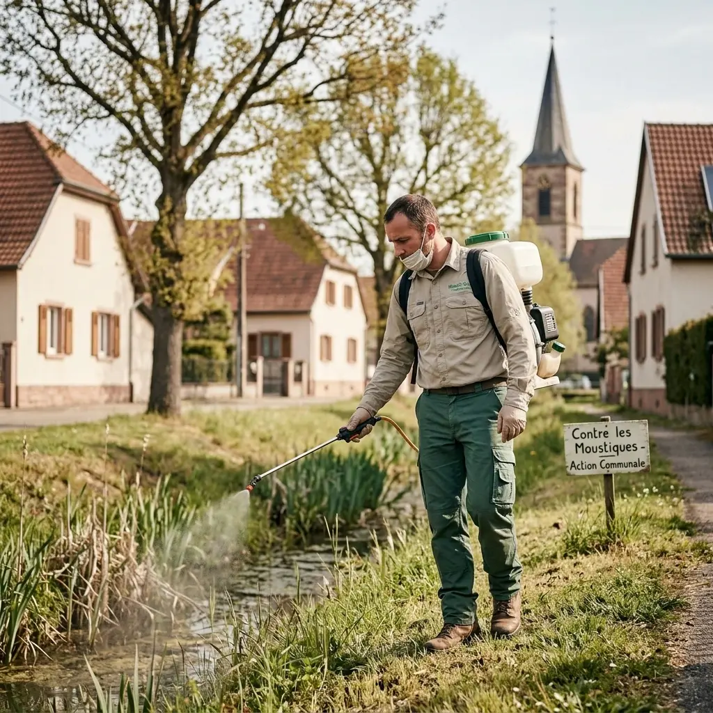 Une solution radicale contre les moustiques dans le Haut-Rhin