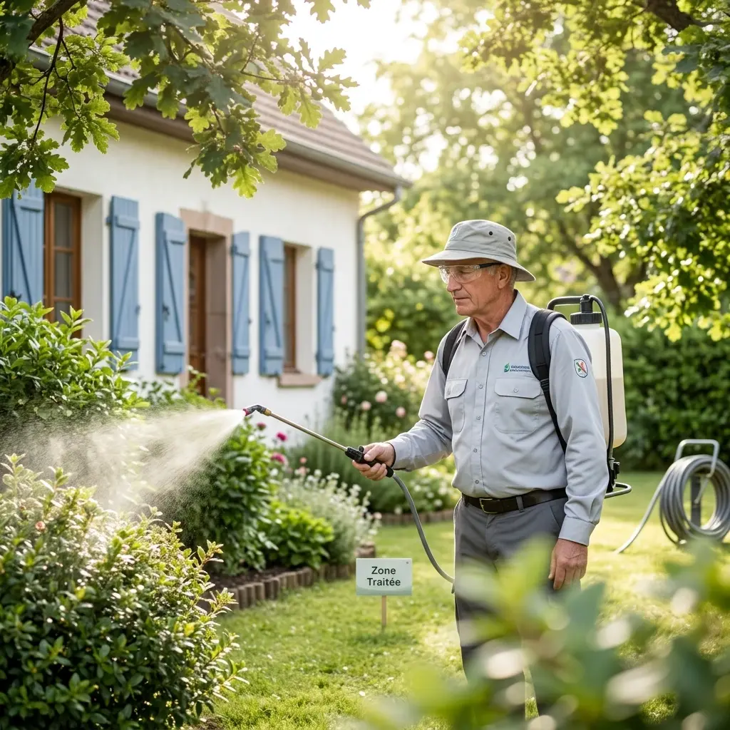 Une action ciblée contre les insectes volants