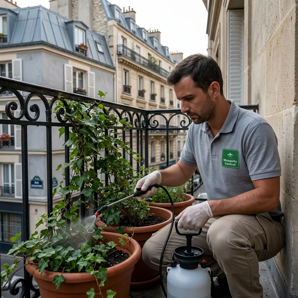 Notre méthode de démoustication à Paris 14