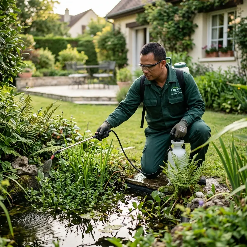 Comment se déroule l'intervention à Cesson ?