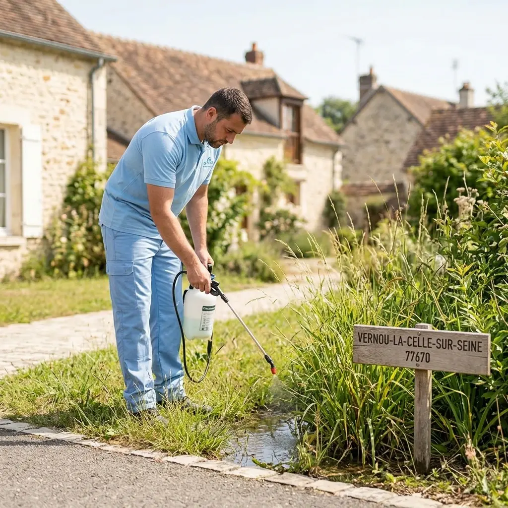 Comment se déroule l’intervention à Vernou-la-Celle-sur-Seine ?