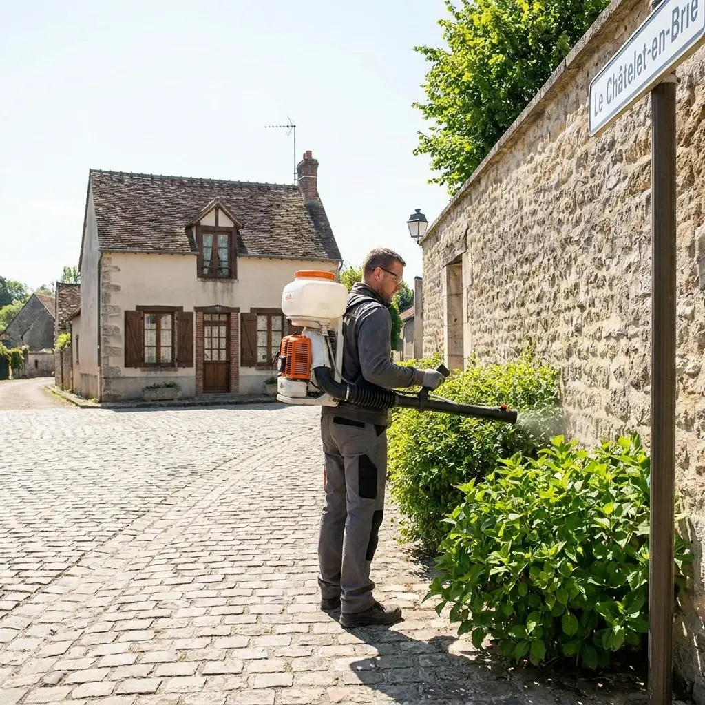 Comment se déroule l'intervention au Châtelet-en-Brie ?