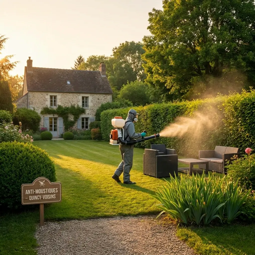 Pourquoi nous choisir à Quincy-Voisins pour votre démoustication