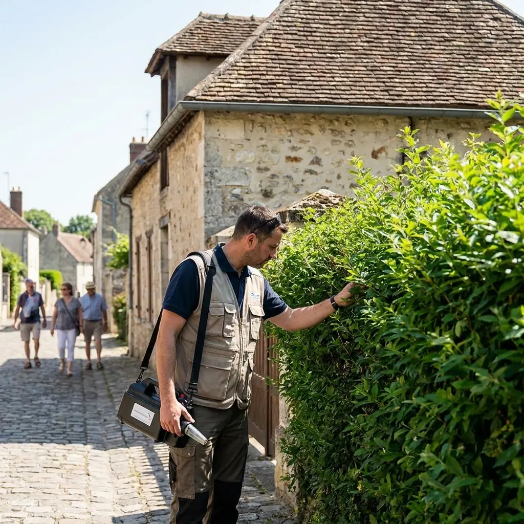 Comment se déroule l'intervention à Neauphle-le-Château ?