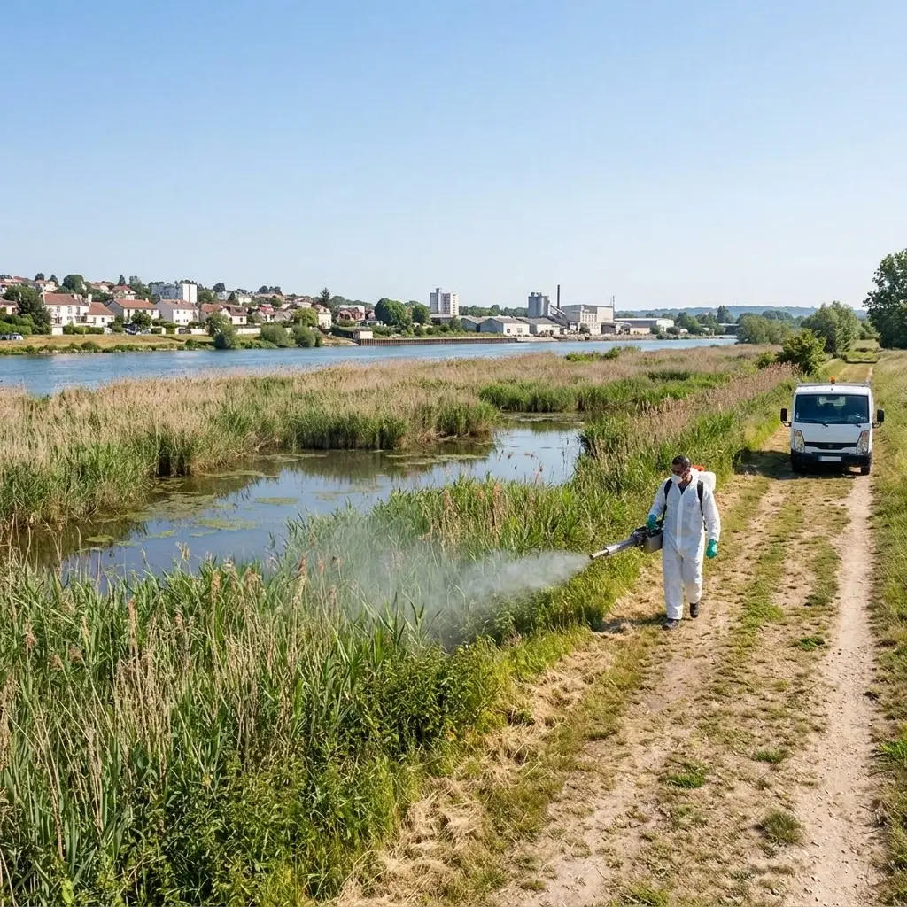 Comment se déroule l'intervention à Carrières-sous-Poissy ?