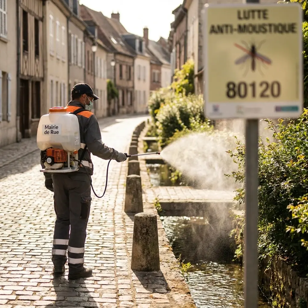Comment prévenir la prolifération des moustiques à Rue (80120) ?