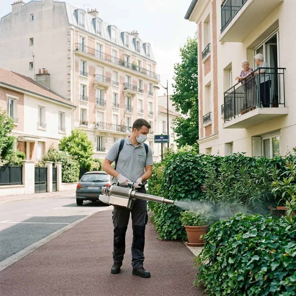 Comment se déroule l'intervention à Montrouge ?