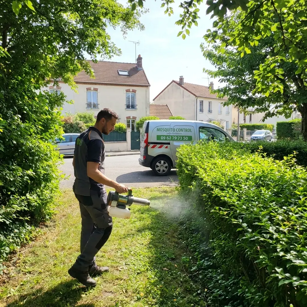 Rassurez‑vous, votre espace sera libéré des moustiques