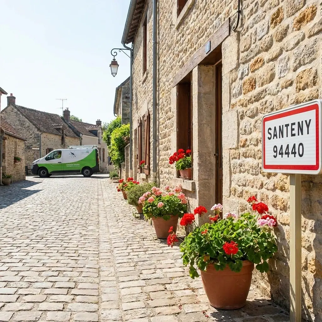 Comment se déroule l'intervention à Santeny ?