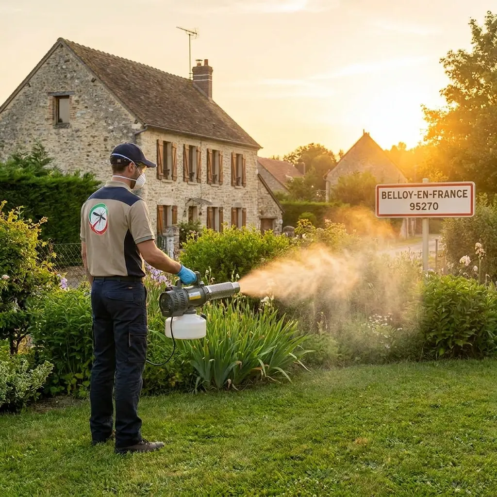 Comment se déroule l'intervention à Belloy-en-France ?