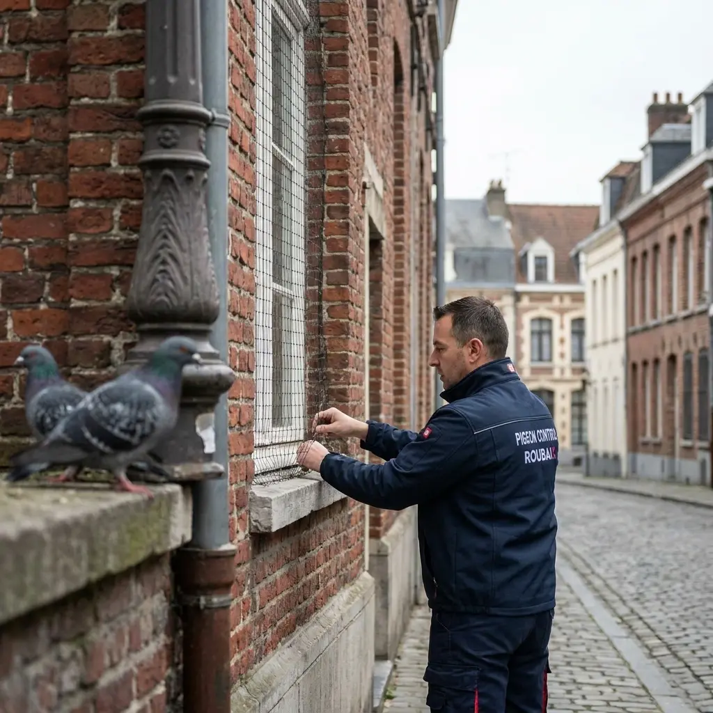 Secteurs couverts pour le dépigeonnage