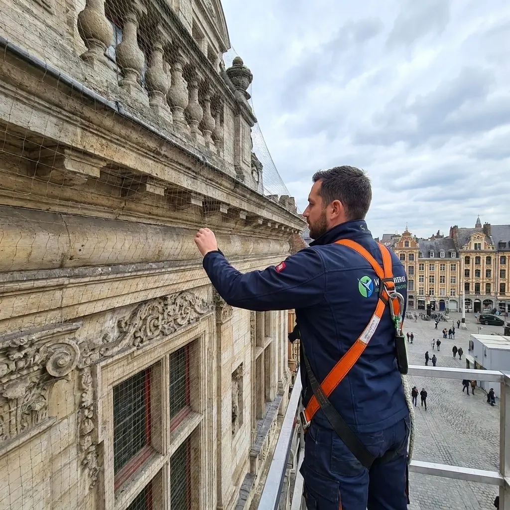 Reconnaître une infestation de pigeons dans le Nord