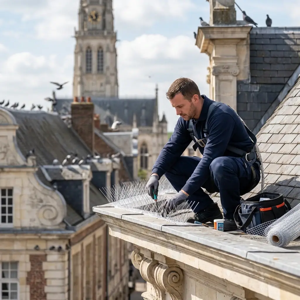 Reconnaître une infestation de pigeons dans le Pas-de-Calais