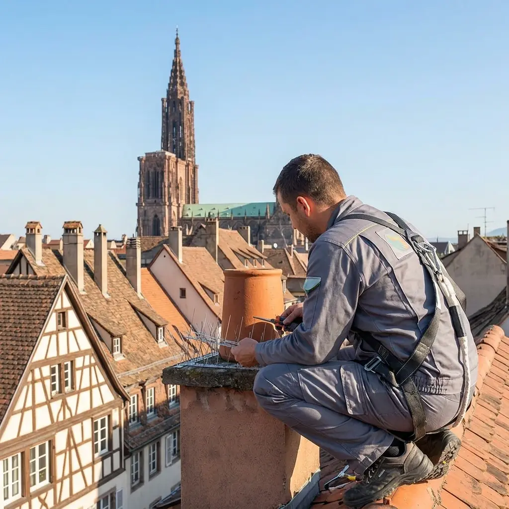 Situations fréquentes rencontrées pour le dépigeonnage dans le Bas-Rhin