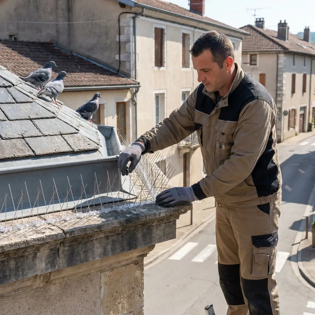 Identifier une infestation de pigeons dans la Seine-et-Marne