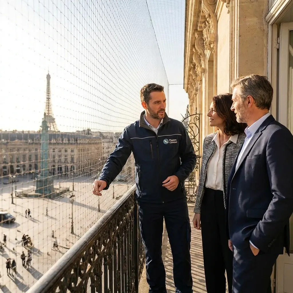 Notre méthode technique de dépigeonnage