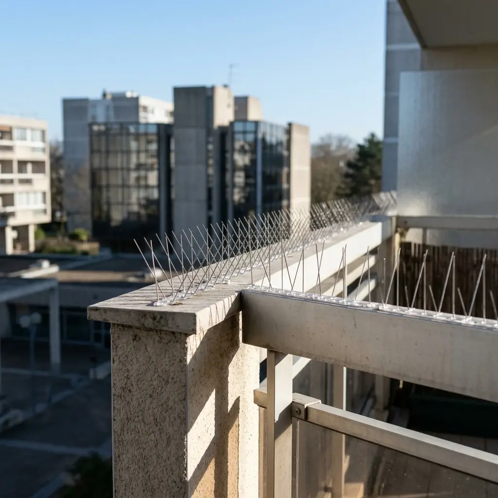 Situations fréquentes : rebords, gouttières, balcons et conduits territoriaux