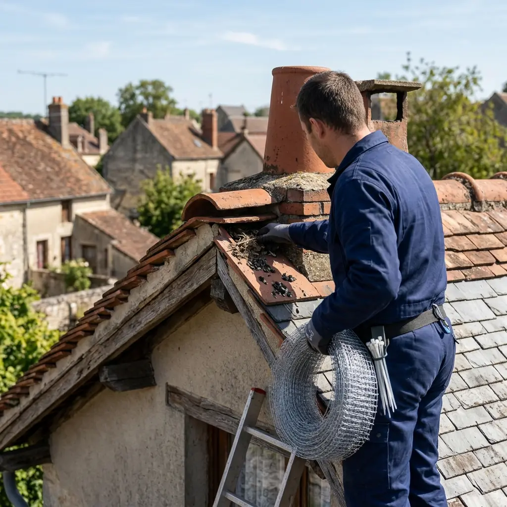 Une protection efficace contre les oiseaux nuisibles