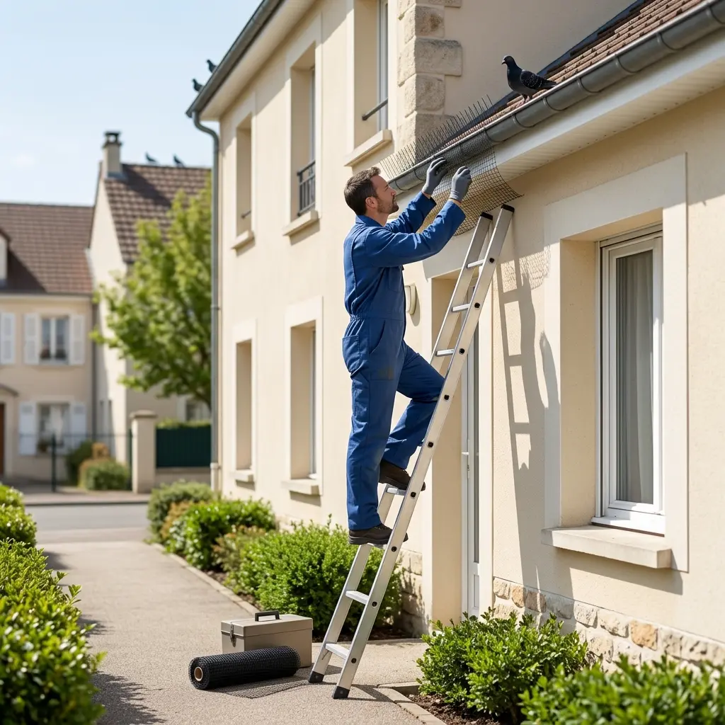 Prévenir l'installation des pigeons chez vous