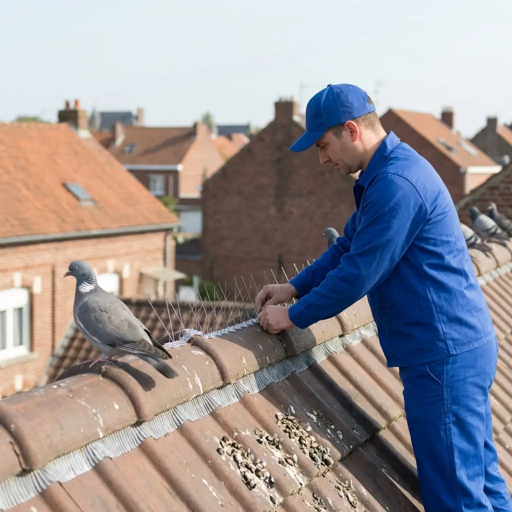 Comment limiter l'installation des pigeons chez vous ?