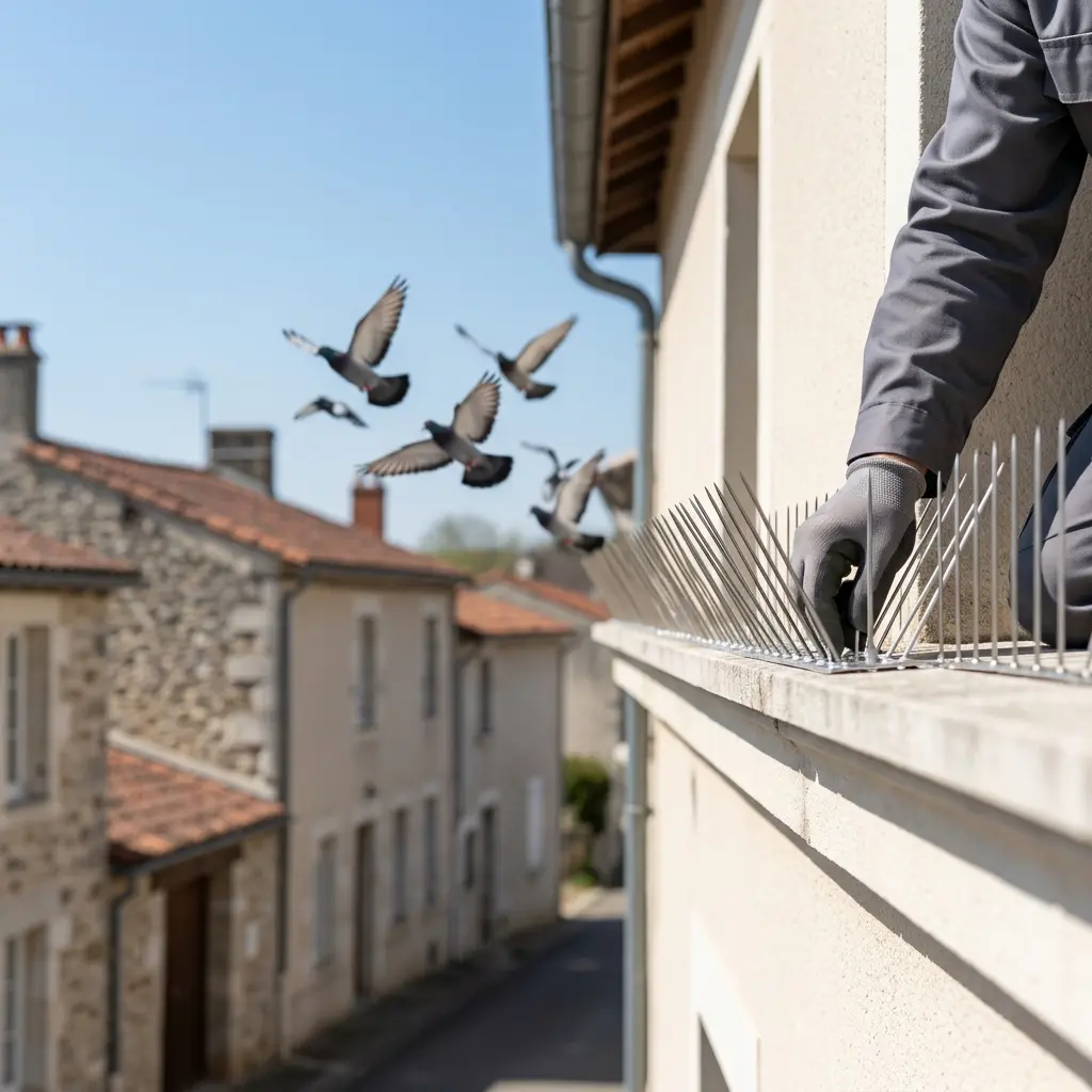 Comment limiter l'installation des pigeons chez vous ?
