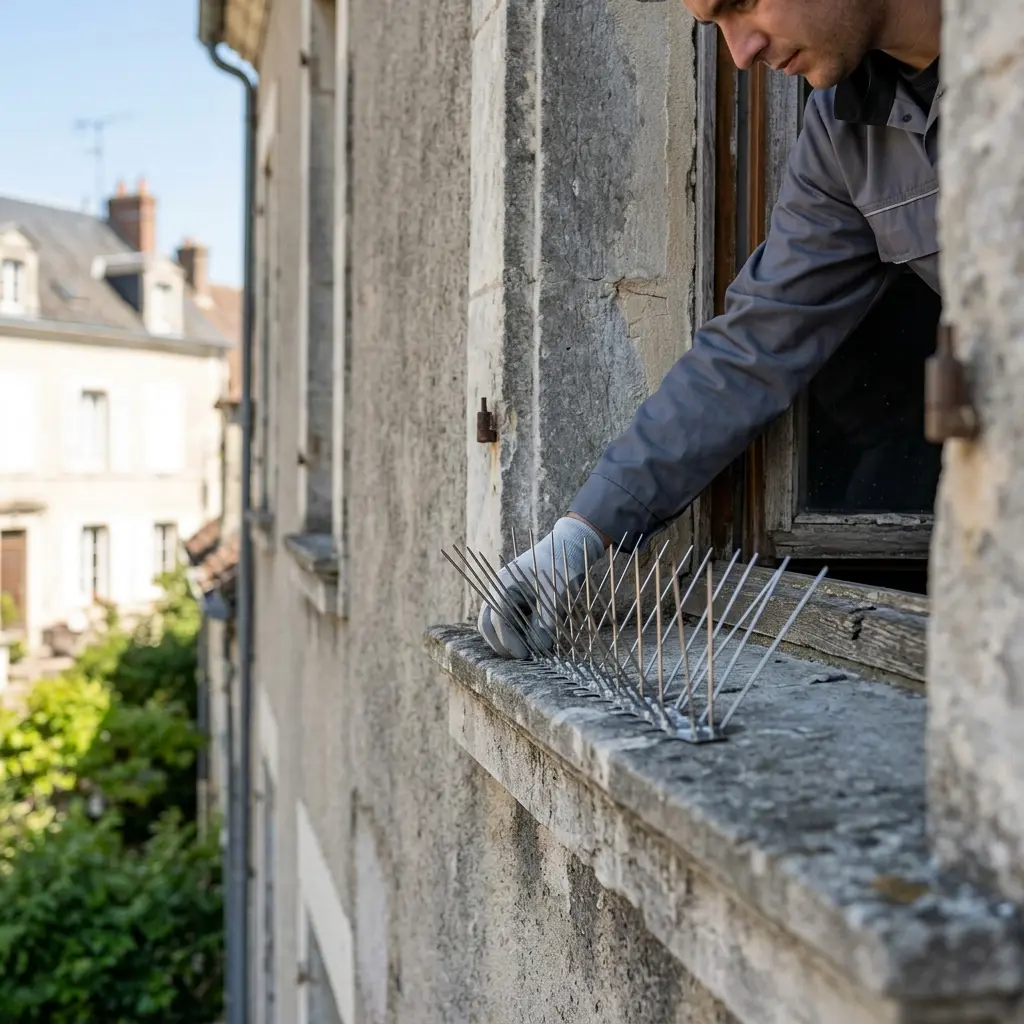 Un traitement technique contre les nuisibles ailés
