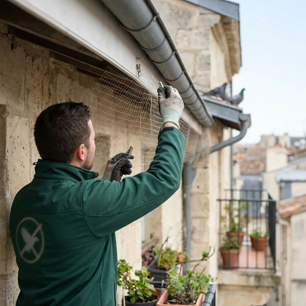 Une approche technique pour chasser les pigeons