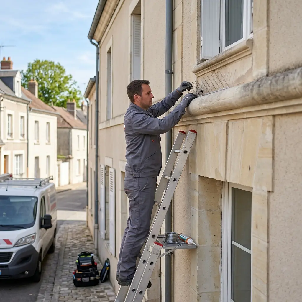 Une approche technique pour chasser les pigeons