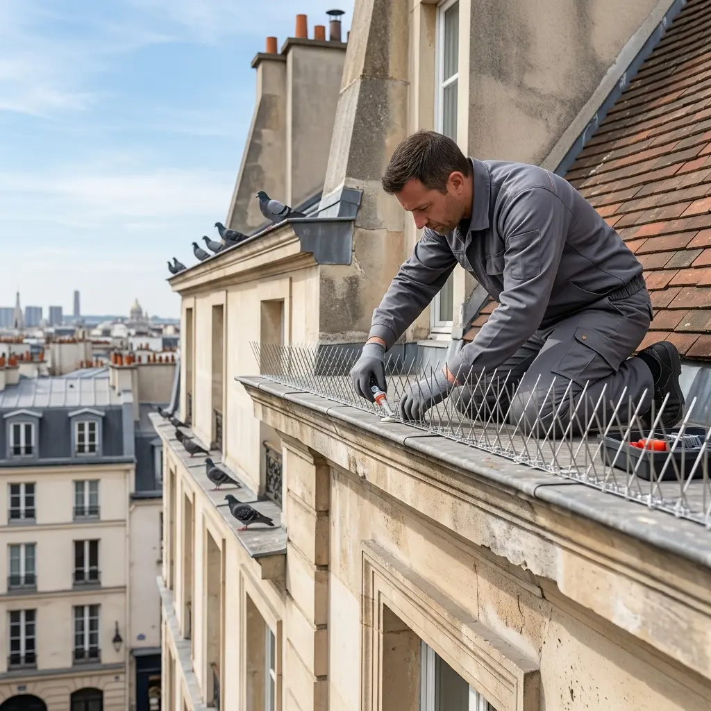 Une stratégie efficace pour éloigner les pigeons durablement